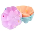thumbnail image 3 of Silicone Baking Mold for DIY 12 Pcs Reusable Flower Cupcake Molds Compact Size Lightweight Multi, 3 of 9