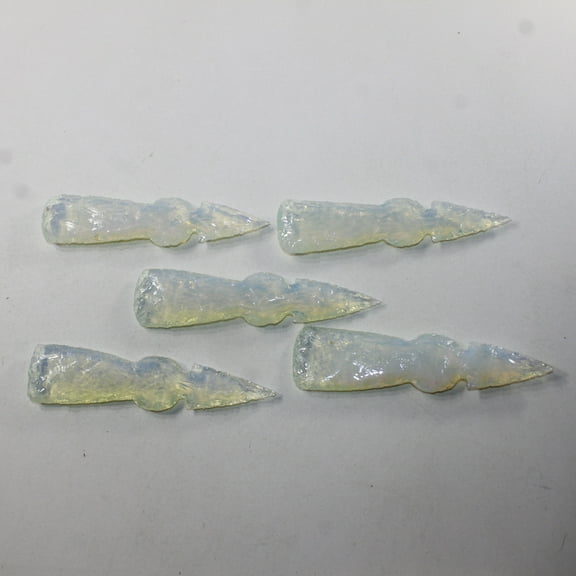 5 Opalite Ornamental Tomahawk Heads #382N  Ax Axe Hatchet