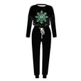 thumbnail image 4 of Moxiu Christmas Sweat Suit Women,Sweatsuits for Women Sets 2 Piece Christmas Outfits Glitter Xmas Tree Print Casual Lounge Sets Holiday Two Piece Sweat Suits Joggers Tracksuit Multicolor,XXXL, 4 of 4
