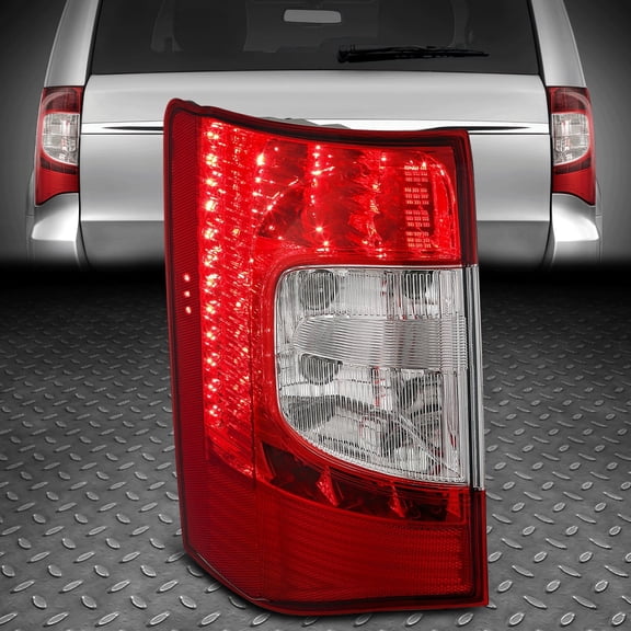 Nuvision for 11-16 Chrysler Town & Country Driver Left Side LED Tail Light Brake Lamp