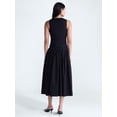 thumbnail image 2 of Scoop Women’s Belted Pleated Cotton Maxi Dress, Sizes XS-XXL, 2 of 4
