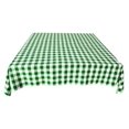 thumbnail image 2 of By ADD&SHIP Square Checkquered Tablecloth 36 x 36 inches ( Green), 2 of 2