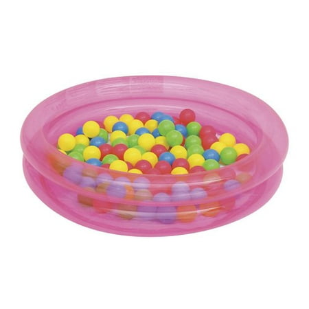 Bestway - Up, In and Over 36 Inch x 8 Inch 2-Ring Ball Pit Play Pool, (Best Way To Clean A Bowling Ball)