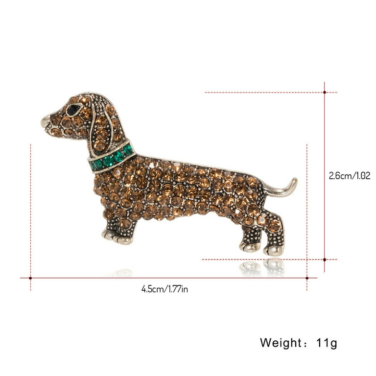 Brooches for Women Vintage High End Brooch Fashion Personality Dog Brooch  Animal Brooch Brooches in Jewelry