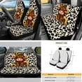thumbnail image 3 of Garronmavis Cow Tattoo Baby Highland Cow 16 Pcs Car Accessories Set Car Seat Belt Pads Cover Keychain Gear Shifting Knob Cover Cup Mats Front Window Sunshade Auto Rear View Mirror Covers, 3 of 7