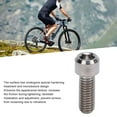 thumbnail image 4 of 4 Pcs Bikes Disk Brake Caliper Screw, M6x16mm Ti Alloy Cycling Brake Clamp Fixing Bolt Replacement, 4 of 7