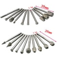 thumbnail image 4 of 20-Piece High-Speed Alloy Steel Rotary Files Set - Versatile Grinding, Cutting & Drilling Tool for Woodworking & Hardware Tasks, Durable & Easy-to-Use Grinding Heads for Professionals & Beginners, 4 of 5