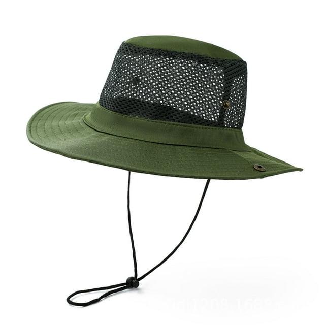 Sombreros para hombre y mujer, estilo único, color sólido, sombrero de pescador, sombrero de playa, sombrero de poliéster para mujer.