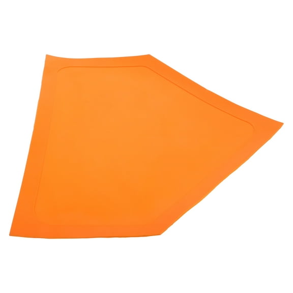 NICEXMAS Portable Baseball Bases Flat Rubber Plates for Pitching Enthusiasts 1Pack