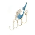 thumbnail image 4 of Tooarts Iron Mermaid Wall Hanger Gancho de pared de hierro 4 ganchos para abrigos Toallas Abanopi  Escultura de hierro, 4 of 6