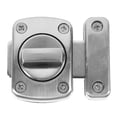 thumbnail image 1 of 1Pc Door Bolts Latch Home Sliding Furniture Door Lock Useful Gate Safety Lock (Silver), 1 of 7
