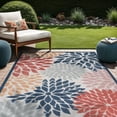 thumbnail image 3 of Beverly Rug Outdoor / Indoor Area Rugs Patio Porch Garden Carpet Multicolor / Beige 8'x10', 3 of 9