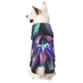 thumbnail image 1 of Fotbe Colored Abstract Sudadera con Estampado para Perros Pequeños – Suéter con Capucha para Mascotas, Tela Suave de Forro Polar con Bolsillo-Large, 1 of 7