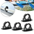 thumbnail image 2 of SIEYIO 4 Pcs Kayak Paddle Holder Clips Paddle Hanger Keeper Durable Plastic Paddle Oar Holder Clips Kayak Rail Accessories, 2 of 10