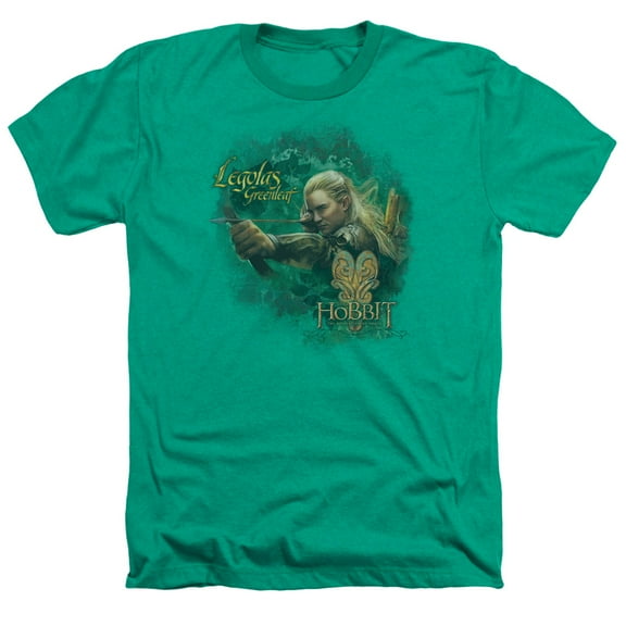 Hobbit - Greenleaf - Heather Short Sleeve Shirt - XX-Large