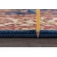 thumbnail image 4 of Traditional Area Rug (6'7'' x 9'6'' Oval) Border Navy, Beige Living Room Easy to Clean, 4 of 5