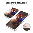 thumbnail image 2 of Lsque Mario Pattern Kitchen Mats, 2PCS Kitchen Rugs, Cushioned Anti Fatigue Kitchen Mats for Floor, Non-Slip Standing Desk Mat, Waterproof Kitchen Rug Set, 2 of 6