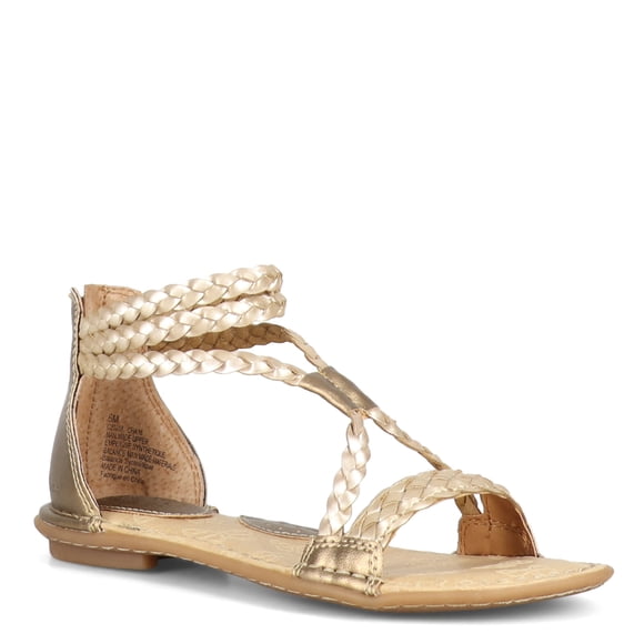 b.o.c Women Sandales Macedonia, Largeur Moyenne, Fermeture Éclair, Champagne