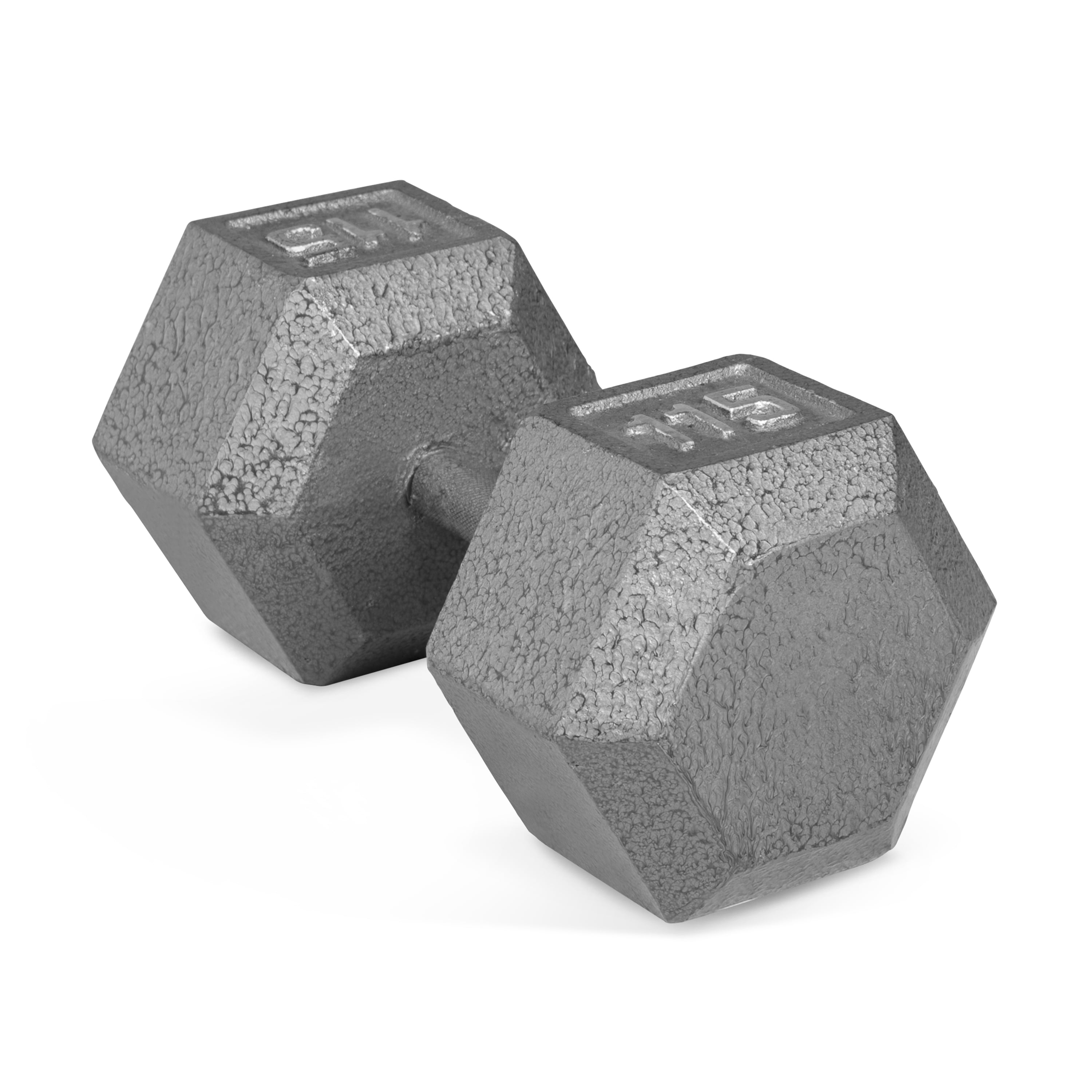 CAP Barbell 115lb Cast Iron Hex Dumbbell, Single