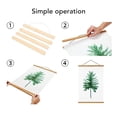 thumbnail image 3 of Wood Poster Hanger,  Poster Hanger Frame Multipurpose Easy Operation Replaceable Pine Easy To Install  for Prints for Photos, 3 of 7