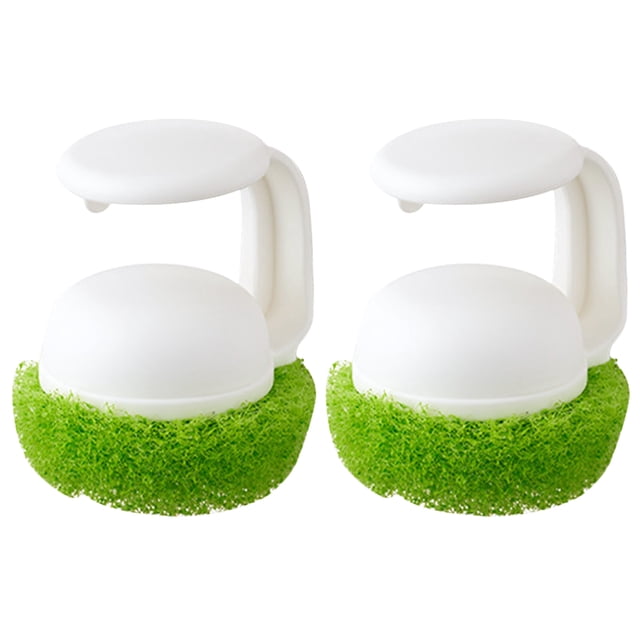 2Pcs Kitchen Brushes for Dishes Dish Scrubber Kitchen Scrub Brush Dish Scrub Brush Dishwashing Brush