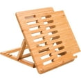 thumbnail image 2 of Lipper Bamboo Expandable iPad Stand - 2.4" x 8" x 10" x - Bamboo - 1 - Brown, 2 of 2