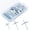 44, variant on Heavy Duty Hollow Drywall Anchors for Sheetrock Ceiling, Toggle Bolts and Wing Nut Kit, 28Pcs Metal Dry Wall Anchors and Screws Assortment Set, Butterfly Anchor for Hanging 1/8, 3/16, 1/4