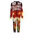 thumbnail image 5 of Scooby-Doo Unisex Onesie Pajamas Zipper Jumpsuit Hooded One Piece Sleepwear for Family Mens Womens, 5 of 8