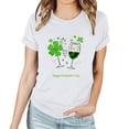 thumbnail image 4 of CHUMUD Womens St Patricks Day Shirt Green Shamrock Shirts St Patricks Day Clover Graphic Tshirt Tops, 4 of 4
