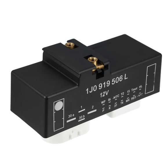 Unidad de radiador de relé del módulo de control del ventilador de refrigeración eléctrica apto para Volkswagen Golf 2008-2014 No.1J0919506L - Paquete de 1