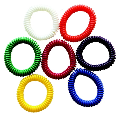 Integrations Chewlery Non-Toxic Chewable Jewelry Set, 2.25 Diameter, Multiple Colors, Set of 7