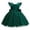 Green, variant on Krdevn Girls Bow Flutter Sleeve Tulle Pageant Dress, Satin Princess Formal Party Gown for Toddler Wedding Birthday,White
