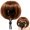 Brown, variant on CLIQKWEN Funny Dog Cat Cosplay Wig - Adjustable Pet Costume for Halloween Christmas Party Festival - Small Medium Large