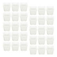 thumbnail image 2 of 30pcs plantas para viverías de vivería de plántulas engrosar macetas de macetas para jardín de jardín de interior de interior balcón de patio 7.9cmx7.2cmx6.5cm, 2 of 8