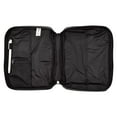 thumbnail image 5 of Two-fold Black Faux Leather Organizer Bible Cover, 5 of 6