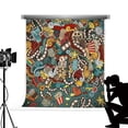 thumbnail image 1 of BSDHOME Polyester Cartoon Graffiti Fotostudio Cartoon Props Photography Backgrounds Pastel Backdrop Photo Call for Studio Photos 5x7ft, 1 of 4