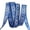 Blue, variant on 12mm 10Yards Vintage Ethnic Embroidery Jacquard Ribbon Webbing Tape Lace Trim DIY Clothes Bag Accessories