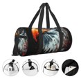 thumbnail image 3 of KLL USA Bald Eagle Duffle Bag For Men Women Sport Gym Fitness Tote Travel Training Workout Basketball Football Weekender, 3 of 6