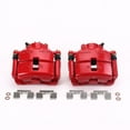 thumbnail image 2 of Power Stop Front Pair of Red Powder Coated Calipers S4780, 2 of 4
