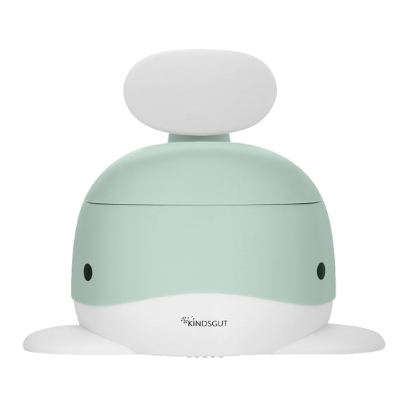 Kindsgut Whale Potty Training Toilet – Ergonomic Toddler Potty for Boys & Girls, Designed in Germany, Non-Slip & Easy Clean, Aquamarine