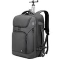 thumbnail image 1 of SWICKY RICOOI Sac à Dos à Roulettes, Sac à Dos pour Ordinateur Portable de 17 Pouces avec Roues, Bagage Cabine Résistant à l'Eau avec Ports USB‐C, Valise à Roulettes pour Moi, 1 of 8