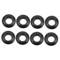 thumbnail image 4 of CRAFTHROU 2 Sets of 8Pcs Black Plastic Round Kayak Drop Ring for Drip Prevention Paddle Accessory, 4 of 8