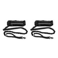 thumbnail image 4 of stanreset Laisse pour Chien Fournitures pour Animaux Corde pour Chiot Rétractable Sac de Sport Polyester Coton Gain de Place Sac de Taille Noir 2ensemble, 4 of 6