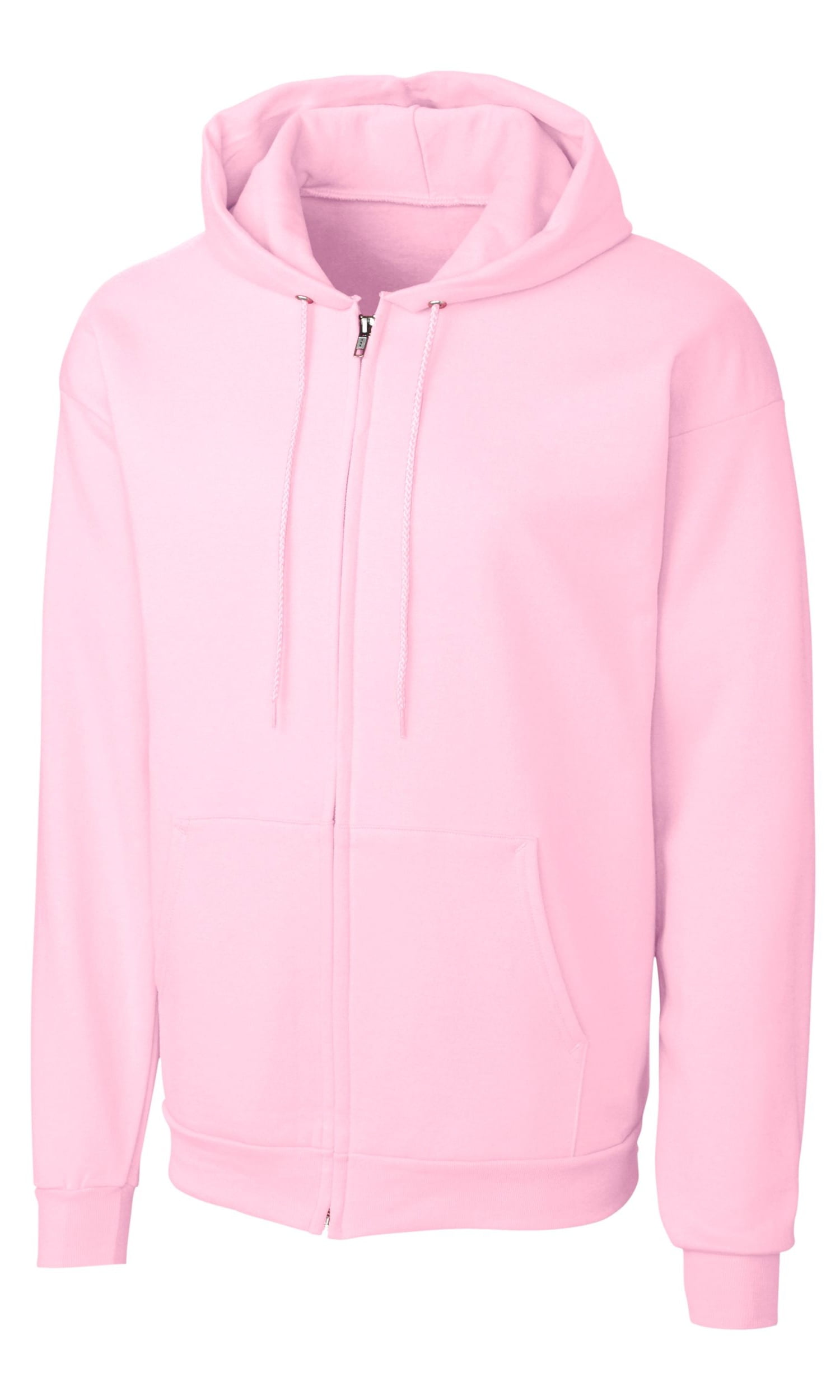 pink zip hoodie men's
