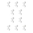 thumbnail image 1 of Sonducket 1 par de manoplas para niños pequeños, adorables, cómodas, para mantener el calor, manopla gruesa, accesorio de ropa para niños con Blanco 10Conjunto, 1 of 6
