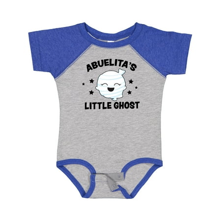 

Inktastic Cute Abuelita s Little Ghost with Stars Gift Baby Girl Bodysuit