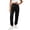 Black -AC03, variant on Womens Sweatpants Petite Fleece Lounge Elastic Waisted Pants Tapered Lightweight Trousers with Pockets for Fall Winter Light Gray L