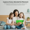 thumbnail image 6 of Kids Tablet, 10.1 inch IPS HD Touchscreen Android 14 64 GB Storage, 8GB RAM, Octa Core Tablet for Kid with Kid-Proof Case, Parental Controls, 12-hr Battery, WiFi, GPS – Green, 6 of 7