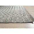 thumbnail image 2 of EORC FM34GY8X10 Hand-Knotted Wool Modern Pile Rug, 8' x 10', Gray Area Rug, 2 of 5