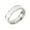Silver Plated White, variant on Women Stainless Steel Rings 4mm White Black Enamel Ring Stacking Ring Couple Minimalist Gift Rose Gold Plated White Size 7